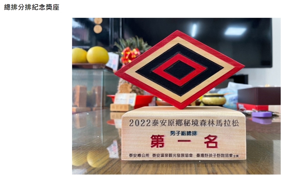 2022泰安原鄉秘境森林馬拉松