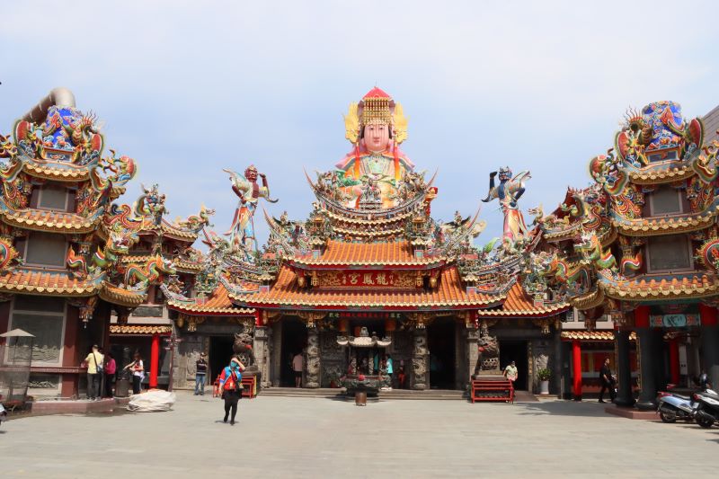 竹南后厝龍鳳宮媽處神像