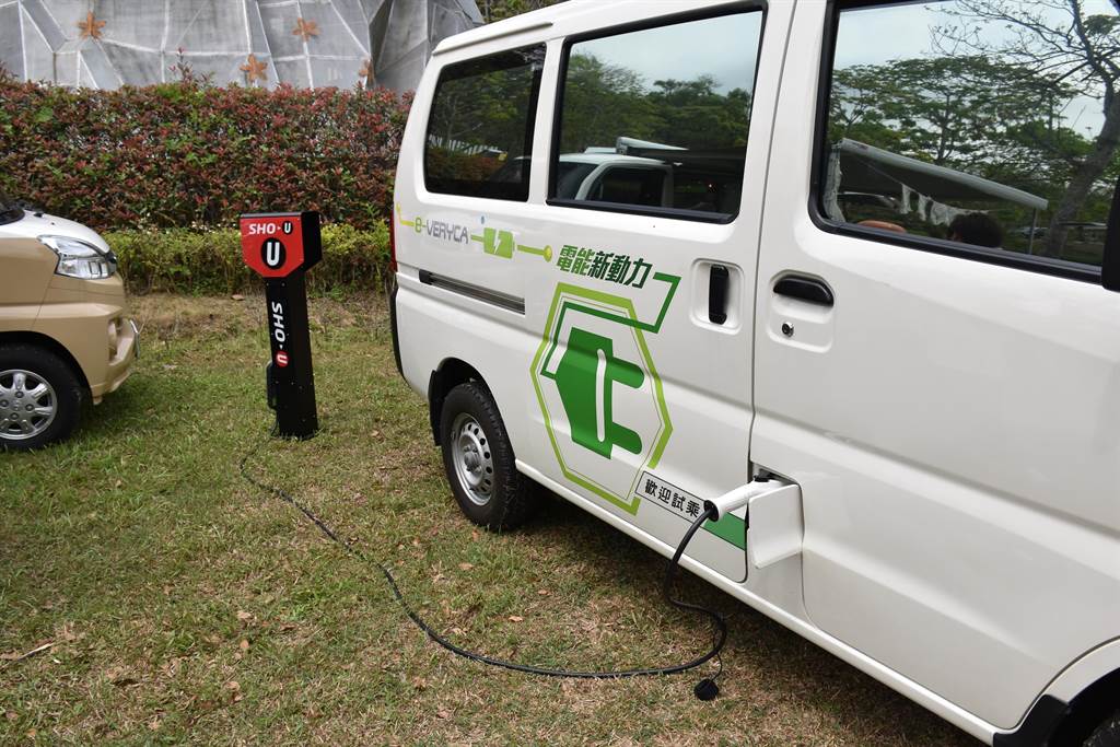 全電動露營車進駐苗栗縣。
