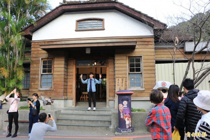 南庄老街每逢假日皆吸引許多遊客。