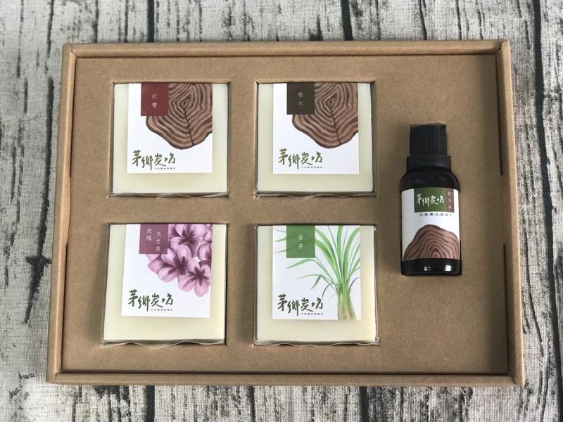 Essential oil soap group
